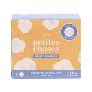 Serviette Lavable Jour - Coton bio