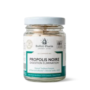 Digestion et Élimination à la Propolis noire - 120 comprimés