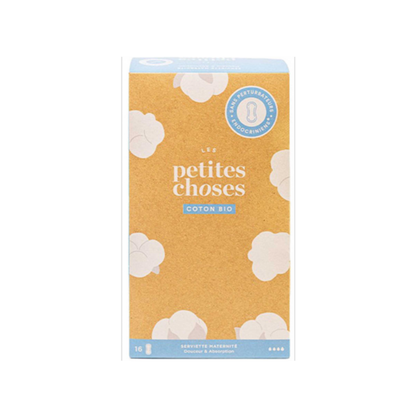 Serviettes Hygiéniques Maternité - Coton Bio