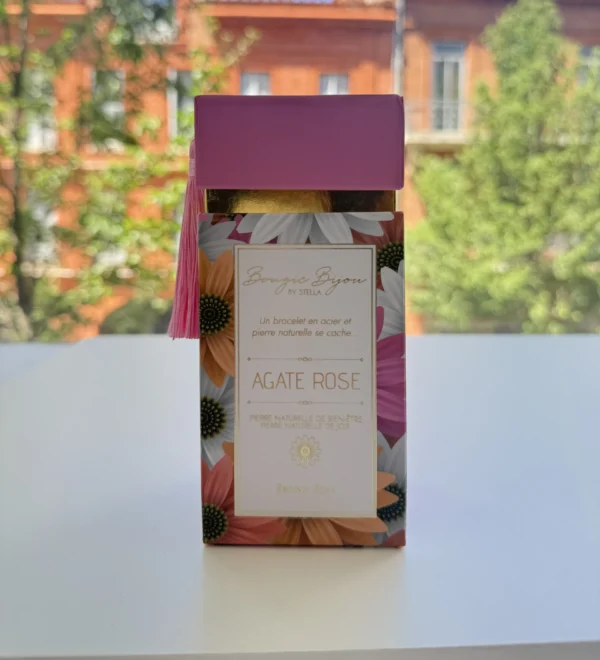 Bougie Bijoux - Rose